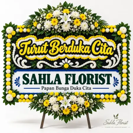 Papan Bunga Duka Gambir